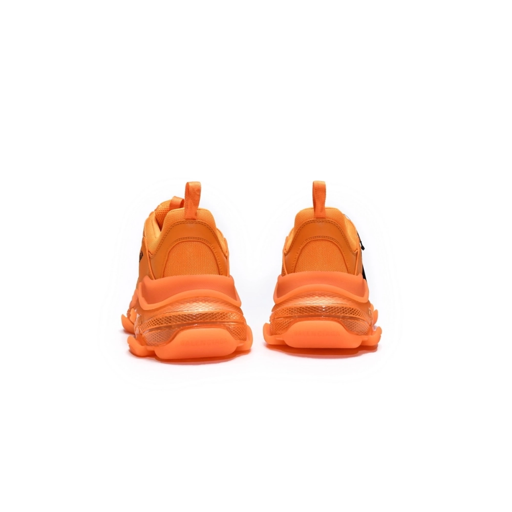 Balenciaga Triple S Clear Sole Orange