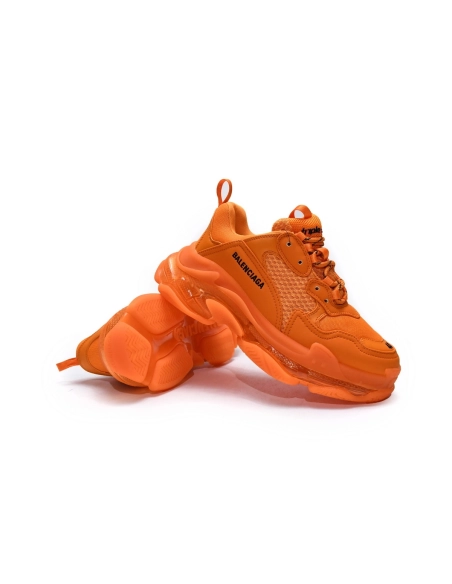 Balenciaga Triple S Clear Sole Orange