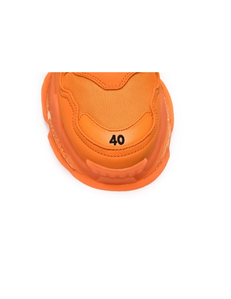 Balenciaga Triple S Clear Sole Orange