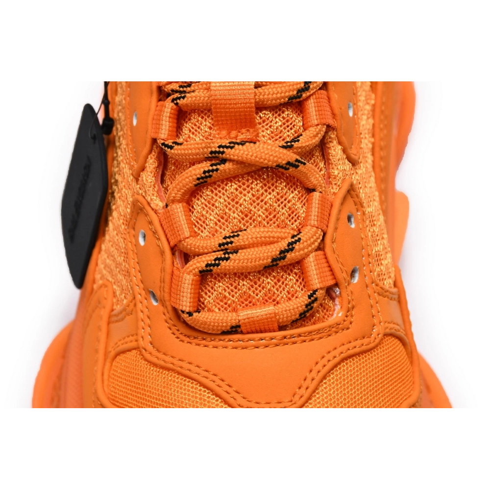 Balenciaga Triple S Clear Sole Orange