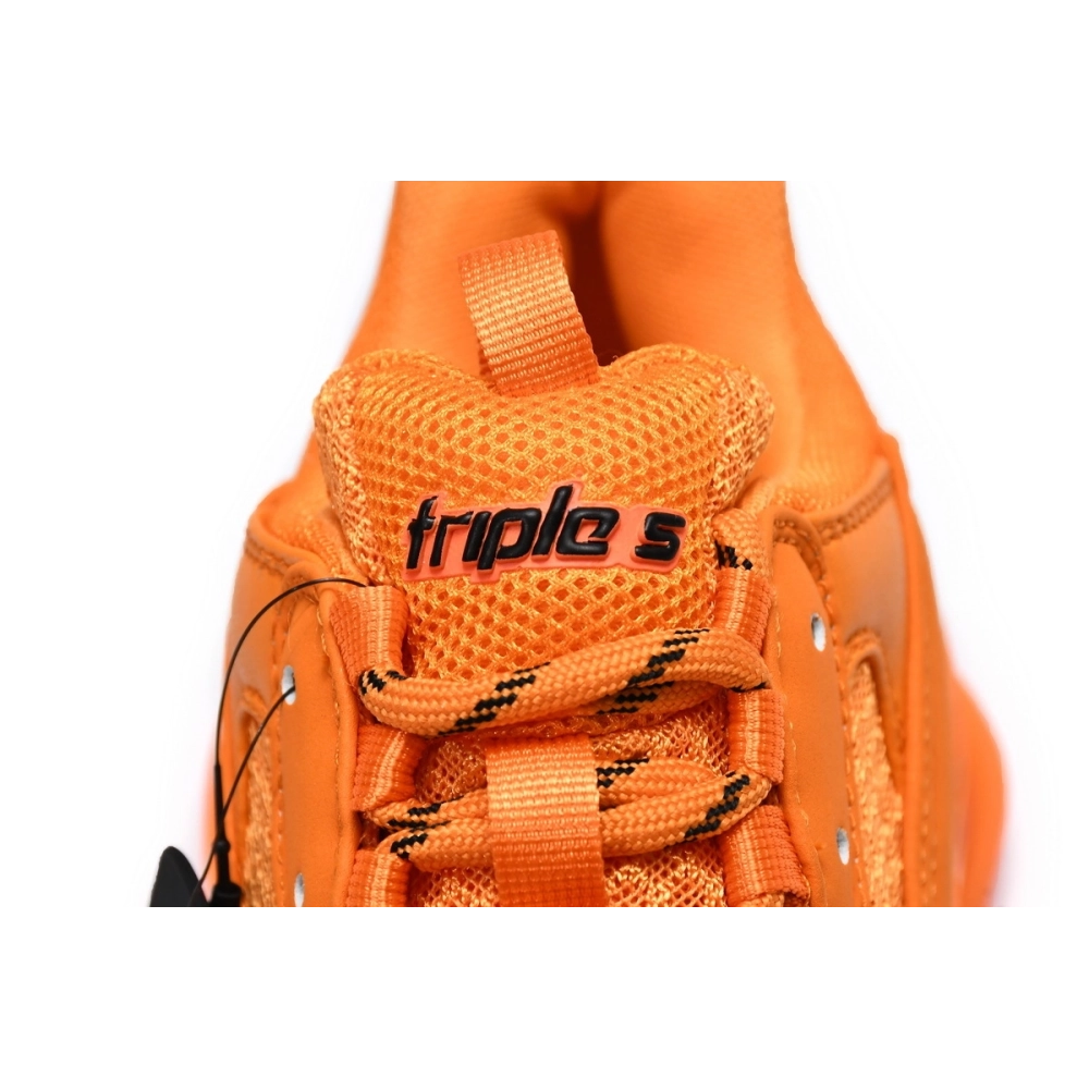 Balenciaga Triple S Clear Sole Orange