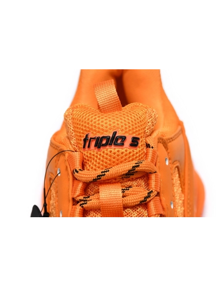 Balenciaga Triple S Clear Sole Orange