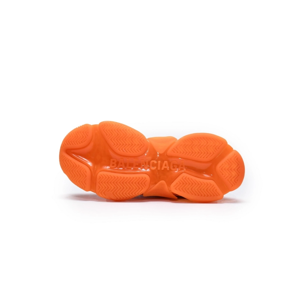 Balenciaga Triple S Clear Sole Orange