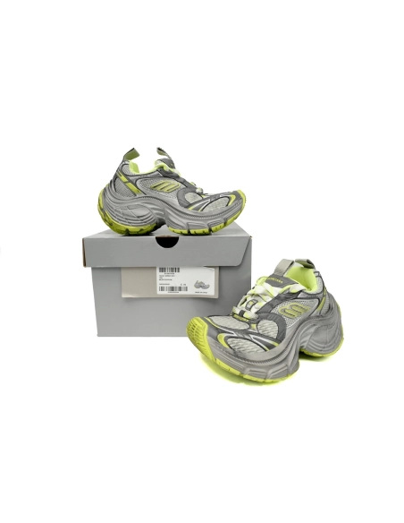 Balenciaga 10XL Sneaker Green Gray 784342 W2MV2 9031