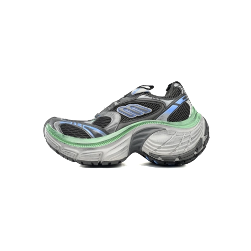 Balenciaga 10XL Sneaker Black Blue Green 784342 W2MV2 1143