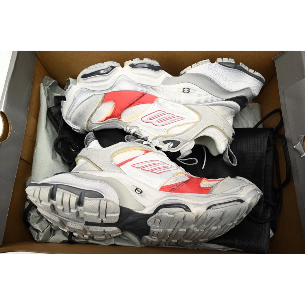 Balenciaga Cargo White Red 784339W1MV30521