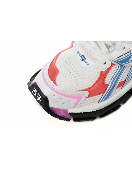 Balenciaga Runner White Blue Red 677402W3RB69645