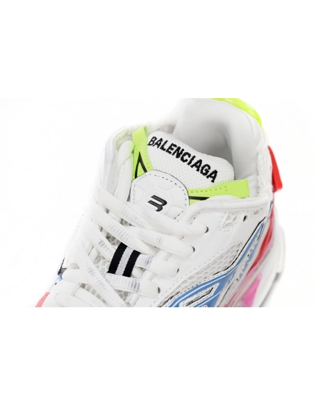 Balenciaga Runner White Blue Red 677402W3RB69645