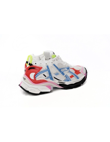 Balenciaga Runner White Blue Red 677402W3RB69645