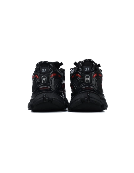 Balenciaga Runner Graffiti Black Red 677402 W3RB1 0102