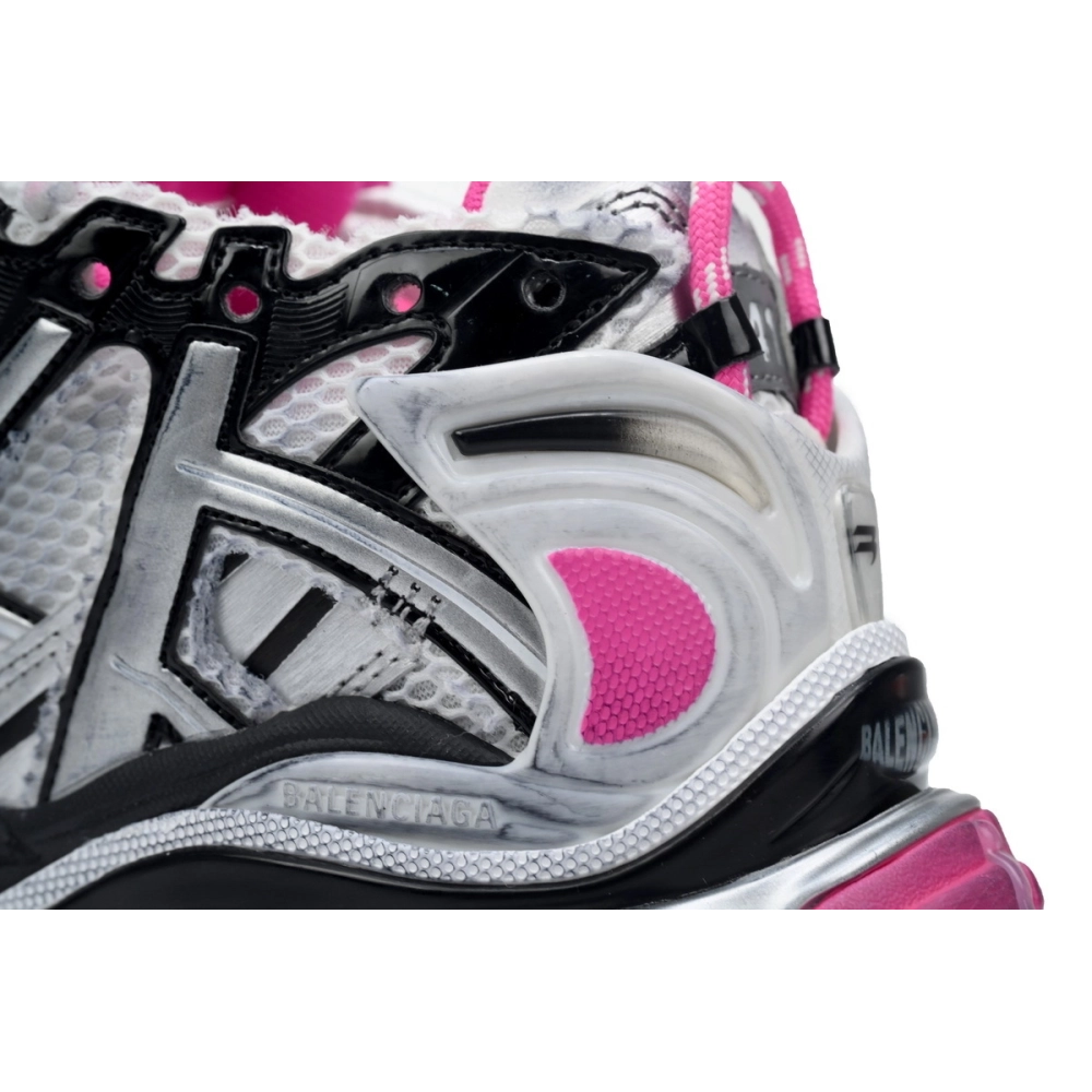 Balenciaga Runner Gray Pink 677402 W3RB2 9155