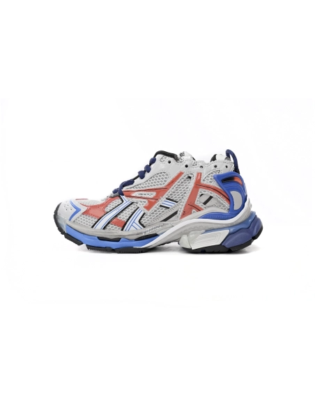 Balenciaga Runner White Blue Orange 677402W3RB61264