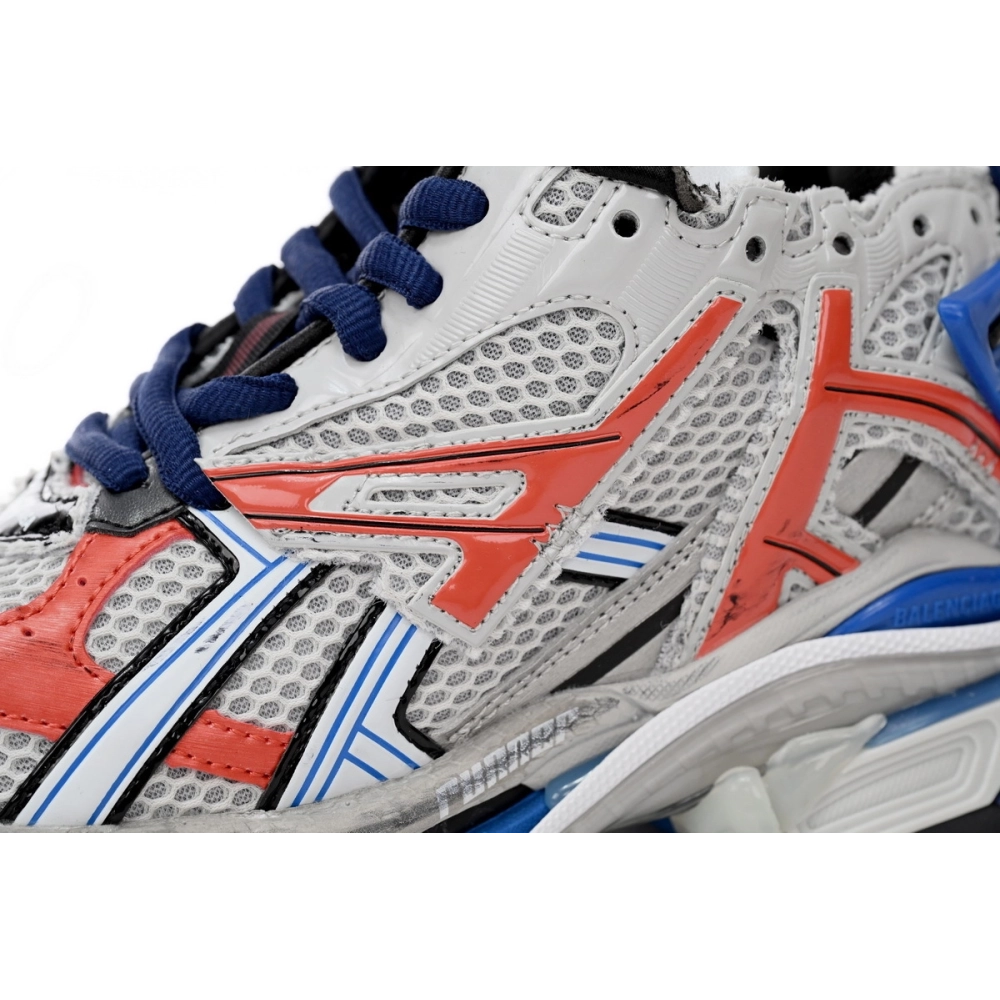 Balenciaga Runner White Blue Orange 677402W3RB61264