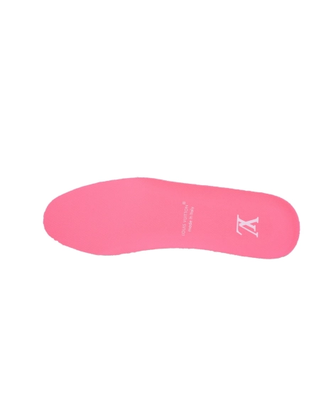 Louis Vuitton Trainer Pink Brown Rhinestone