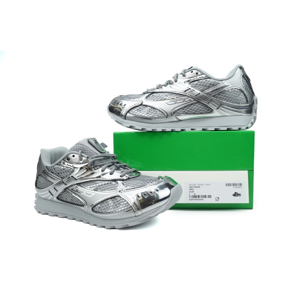 Bottega Veneta Orbit Silvery 755915V4V511414