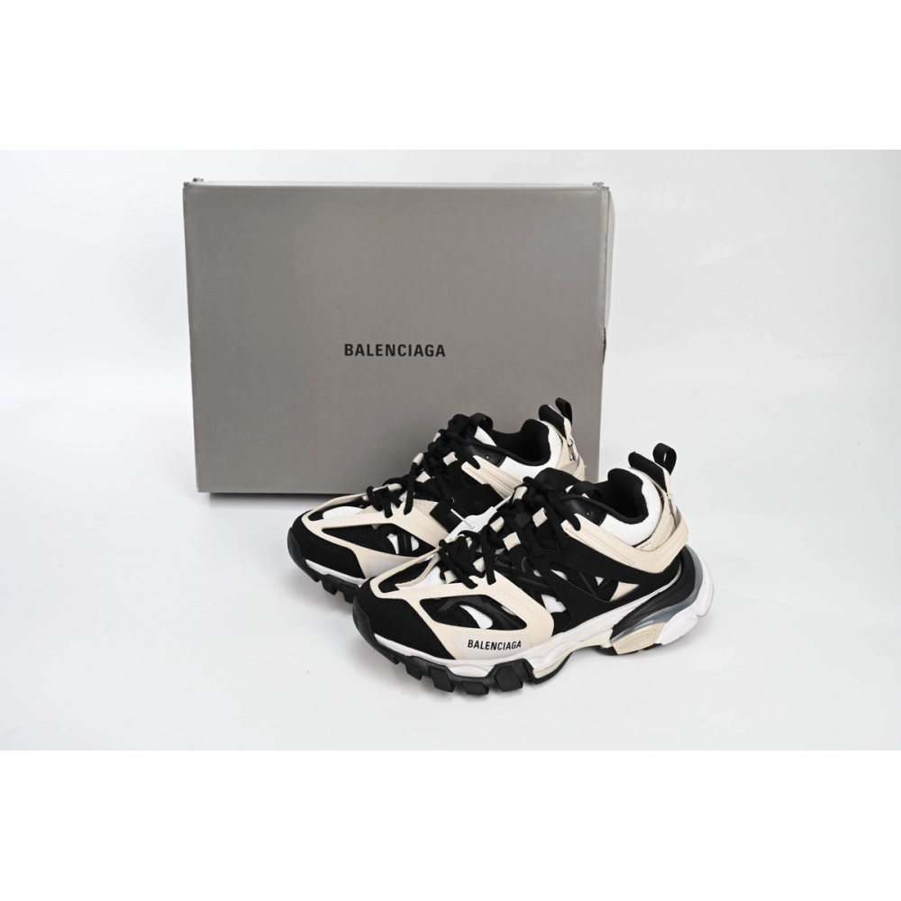 Balenciaga Track Rice White Black 542436W3SU59791