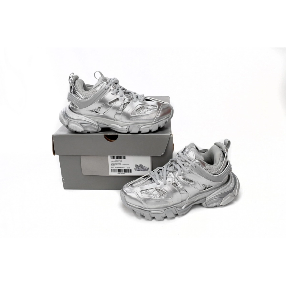 Balenciaga Track Bright Silver 542436W2FS38100