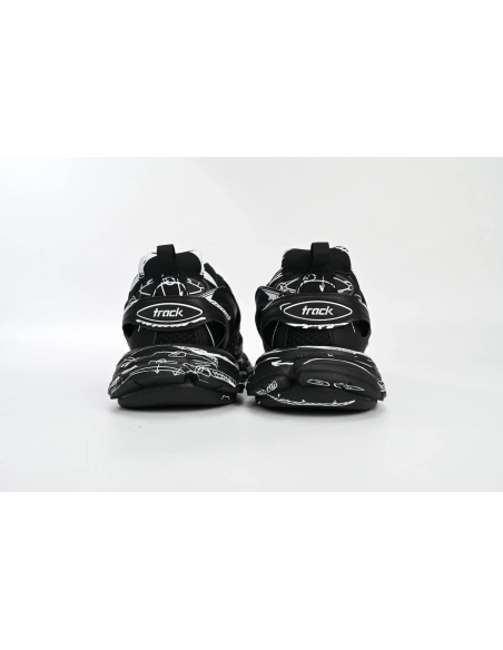 Balenciaga Track Black Black-And-White Painting 542023 W3SR2 2315