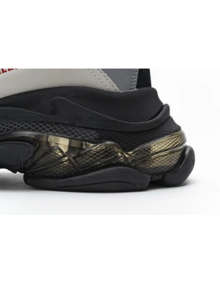 Balenciaga Triple S Black Silver 541624 W09E1 7320