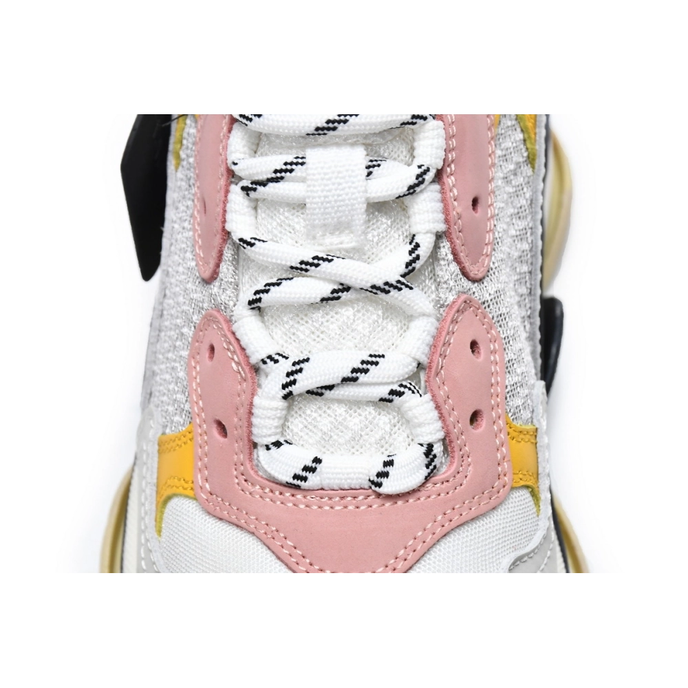 Balenciaga Triple S Black Yellow Pink 490672 W09O5 9035