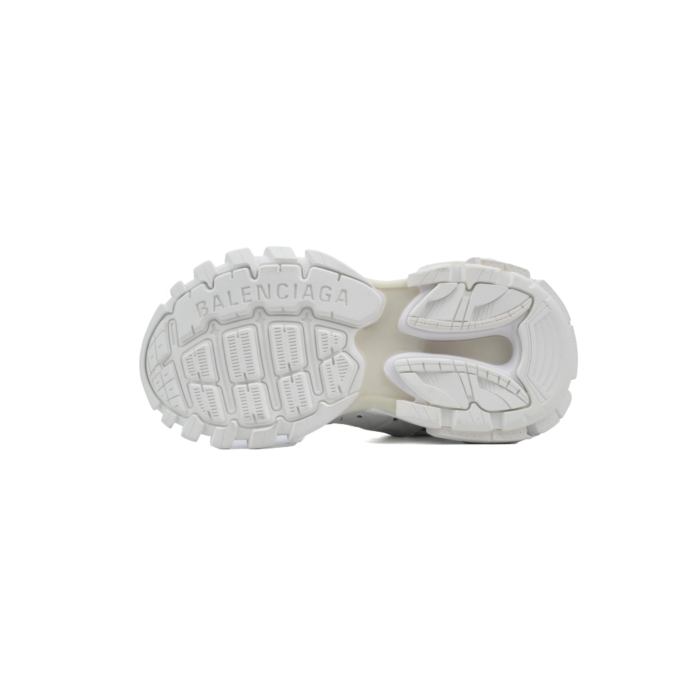 Balenciaga Track.2 Signature Sneaker in White/black 542436 WTRHW 9010