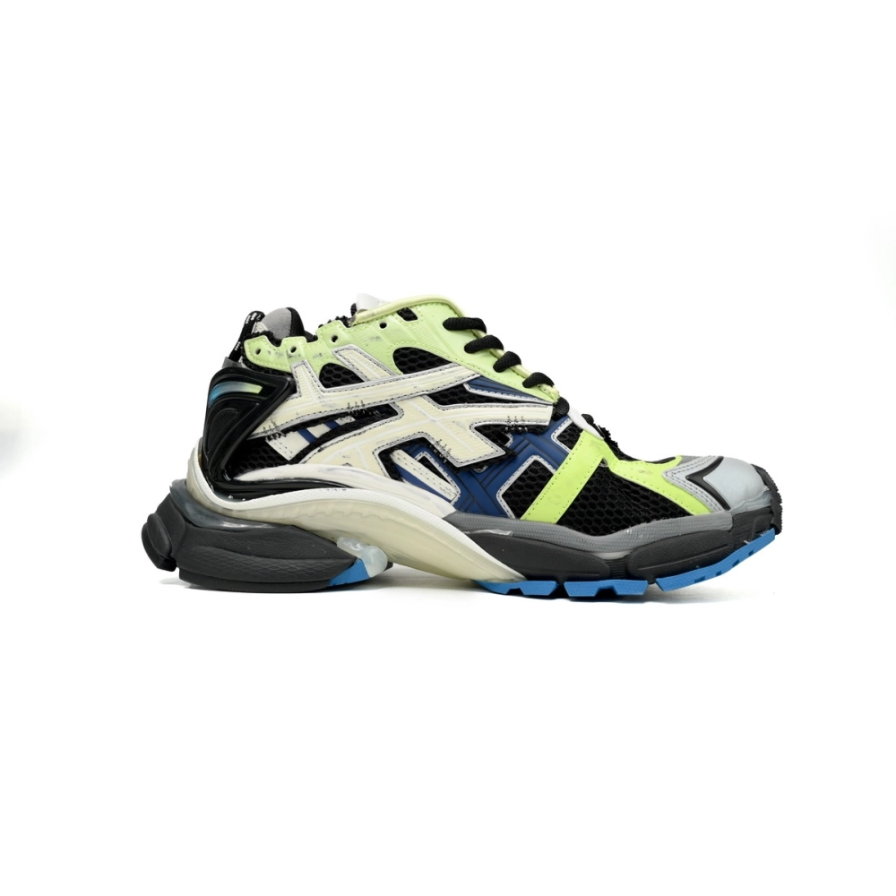 Balenciaga Runner Green Blue Black Grey 677403W3RB55179