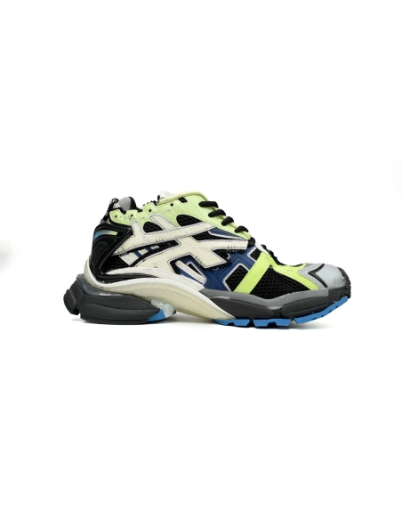Balenciaga Runner Green Blue Black Grey 677403W3RB55179