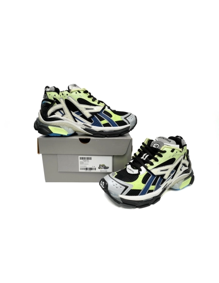 Balenciaga Runner Green Blue Black Grey 677403W3RB55179