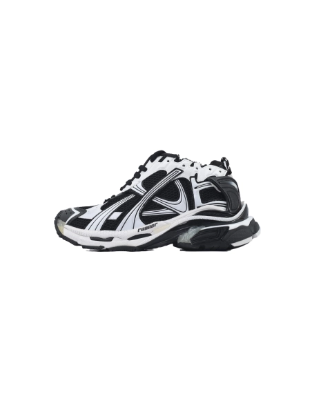 Balenciaga Runner Sneaker White Black 772774 W3RMU 9010