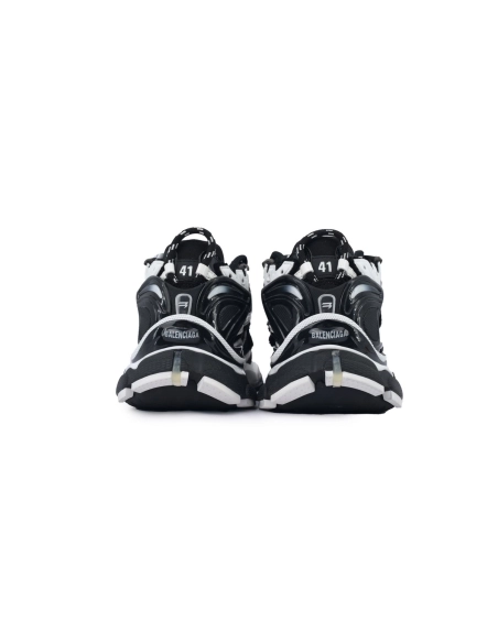 Balenciaga Runner Sneaker White Black 772774 W3RMU 9010