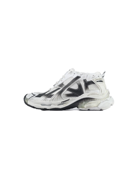 Balenciaga Runner Sneaker Gradient-White Black 772774 WRUNG 9010