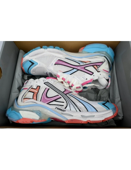 Balenciaga Runner Sneaker Grey Multi Color 772767 W3RMU 9458
