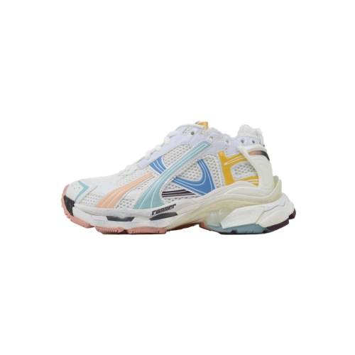 Balenciaga Runner Sneaker White Blue Yellow