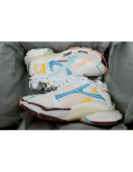 Balenciaga Runner Sneaker White Blue Yellow
