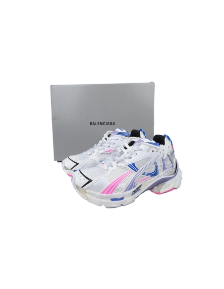 Balenciaga Runner Sneaker Purple Blue Powder 772767 W3RNY 6120
