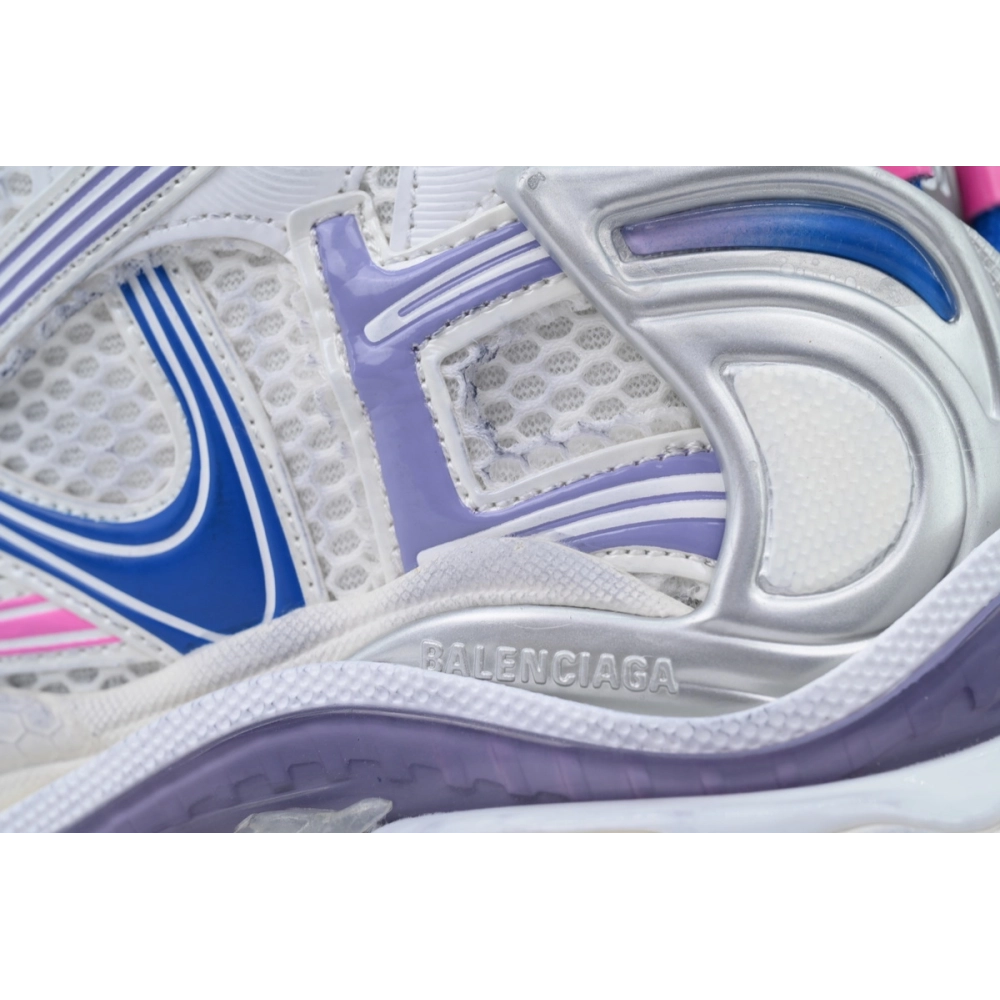 Balenciaga Runner Sneaker Purple Blue Powder 772767 W3RNY 6120