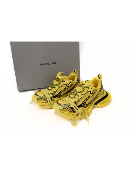 Balenciaga 3XL Sneaker Black Yellow 734733 W3XL2 7010