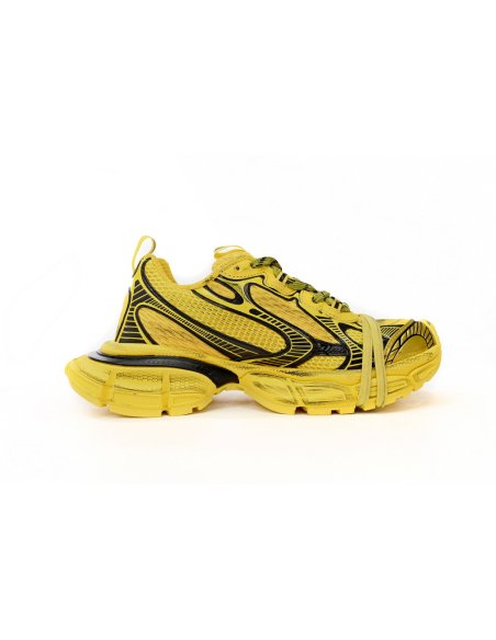 Balenciaga 3XL Sneaker Black Yellow 734733 W3XL2 7010