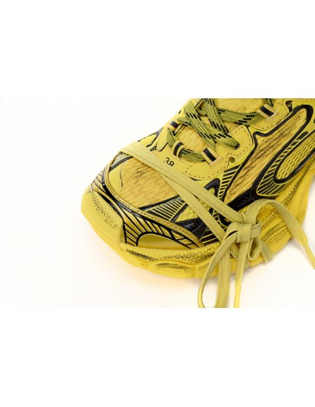 Balenciaga 3XL Sneaker Black Yellow 734733 W3XL2 7010