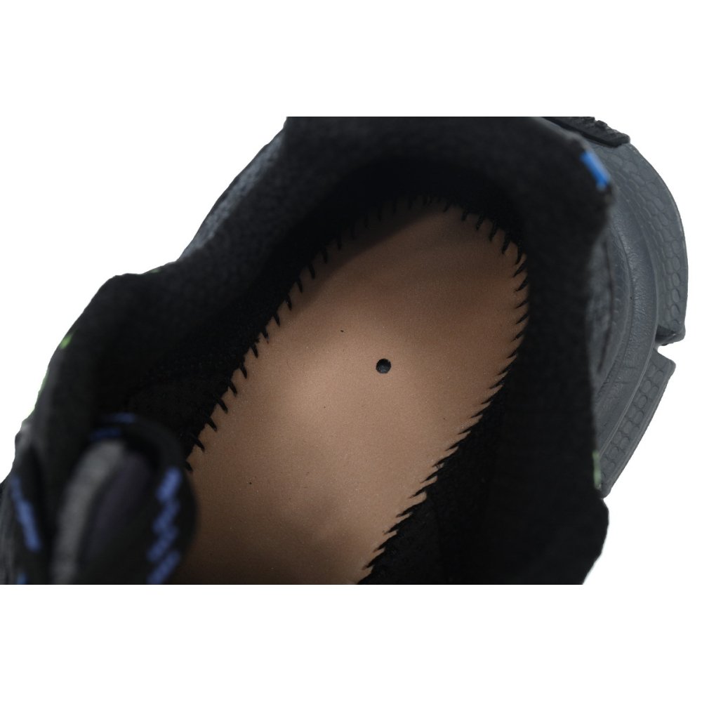 Balenciaga 3XL Sneaker Black Green Blue 734731 W3XDC 0235