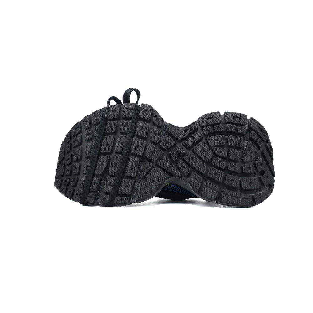 Balenciaga 3XL Sneaker Black Green Blue 734731 W3XDC 0235