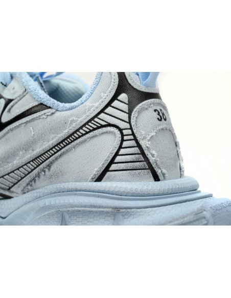 Balenciaga 3XL Sneaker Black Light Black Blue 734731 W3XL5 0521