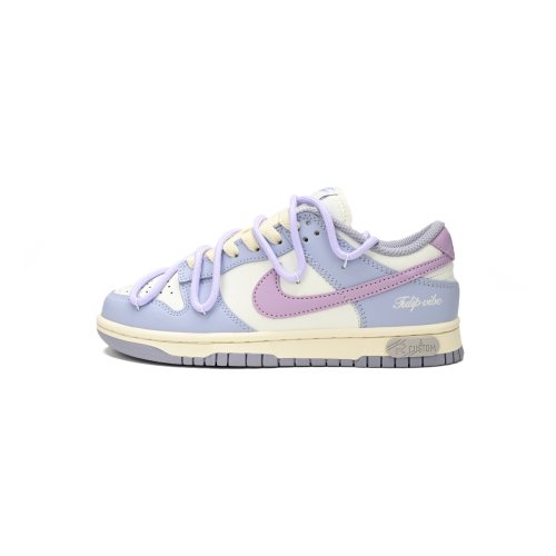 Nike SB Dunk Low Indigo Haze/Coral Chalk (Limited customized)