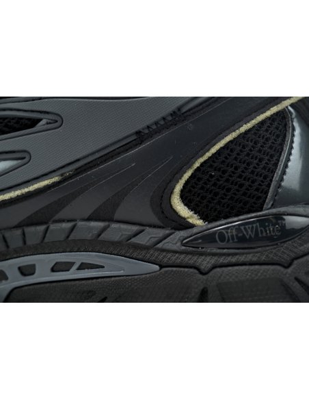 Off-White Be Right Back Mesh Trainers Full Black OMIA295C99FAB0011010