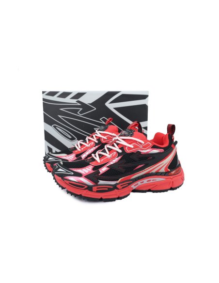 Off-white Be Right Back Black Red OMIA295V24 FAB00 11025