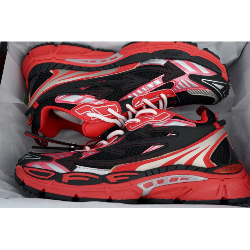 Off-white Be Right Back Black Red OMIA295V24 FAB00 11025