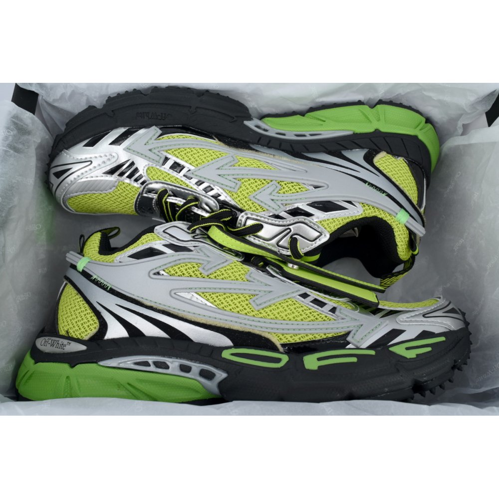 Off-White Be Right Back Yellow Green OMIA295S25FAB0017270