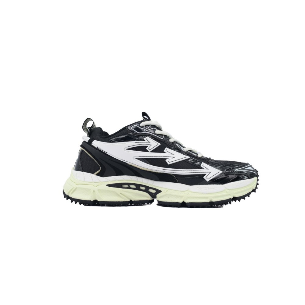 Off-White Be Right Back Grass Green Black OMIA295C99 FAB002 1014