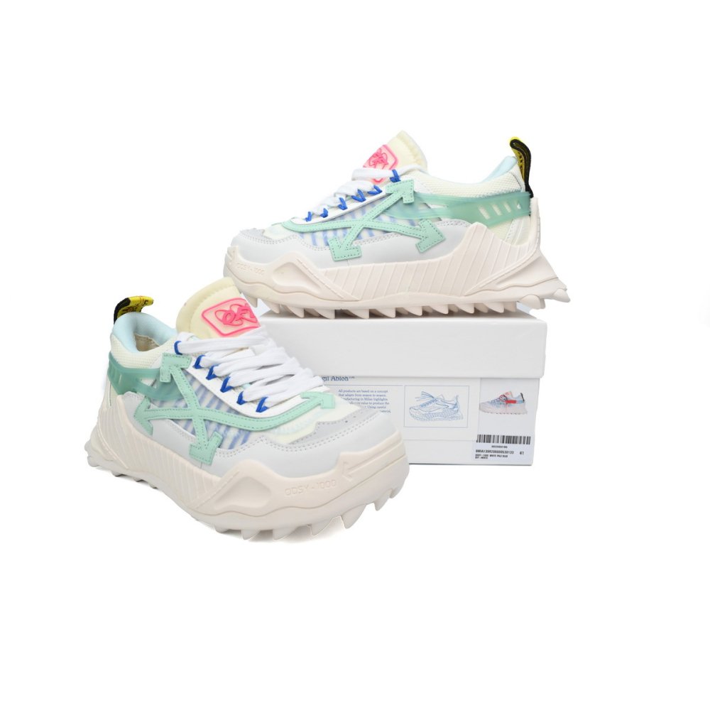 Off-White Odsy-1000 White Green OMIA139S2080004530133