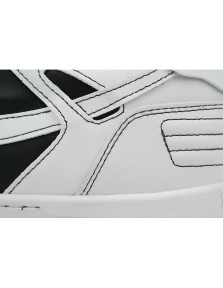 Off-White Out Of Office OOO Low Tops Black White OMIA189S24LEA0041001